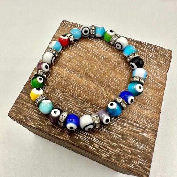 Evil Eye Stretch Bracelet From 2009 - Picture 3 of 3